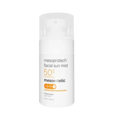 MESOESTETIC Mesoprotech Facial Sun Mist SPF 50+ 50 ml Nowa Formuła