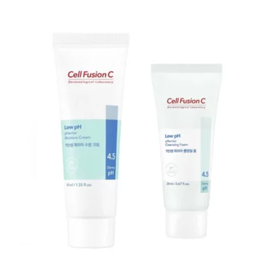 CELL FUSION C Low pH pHarrier Moisture Cream 40 ml + Cleansing Foam 20 ml