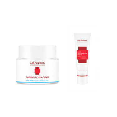 CELL FUSION C Calming Down Cream 50 ml + Laser Rejuvenation Cream 10 ml