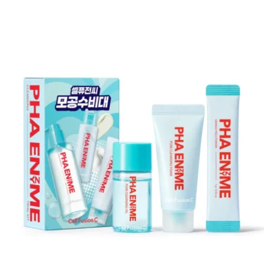 CELL FUSION C PHA Enzyme Cleansing Trial Kit (20ml + 20ml + 1g)