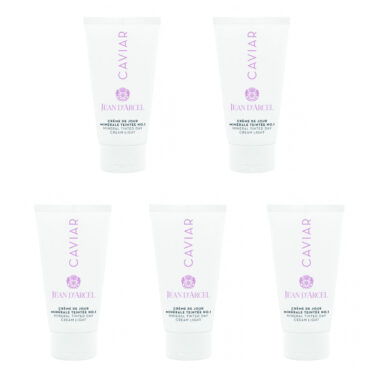 JEAN D’ARCEL Caviar Creme De Jour Minerale Teintee No.1 Light 25 ml (5 tubki x 5 ml)