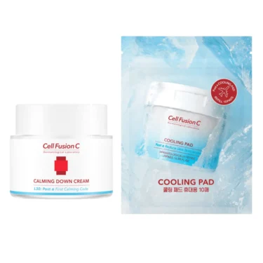 CELL FUSION C Calming Down Cream 50 ml + Cooling Pad 10 szt.