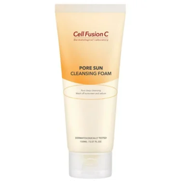 CELL FUSION C Pore Sun Cleansing Foam 150 ml