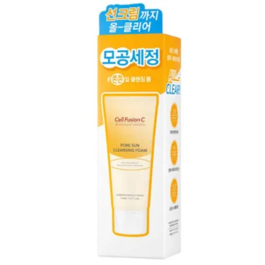CELL FUSION C Pore Sun Cleansing Foam 150 ml