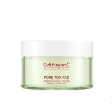 CELL FUSION C TRE AC Pore Tox Pad 30 szt. + kosmetyczka